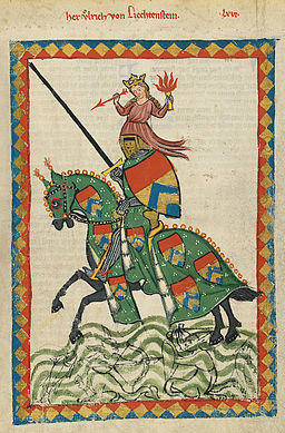 Codex Manesse Ulrich von Liechtenstein