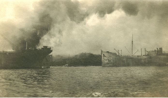 Resultado de imagen del incendio de Halifax, Nueva Escocia en 1917