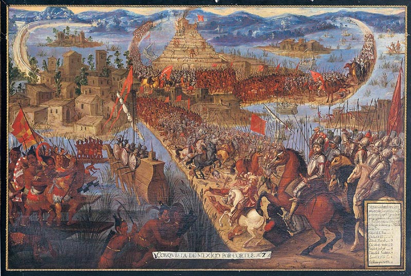 La conquista de Tenochtitlán