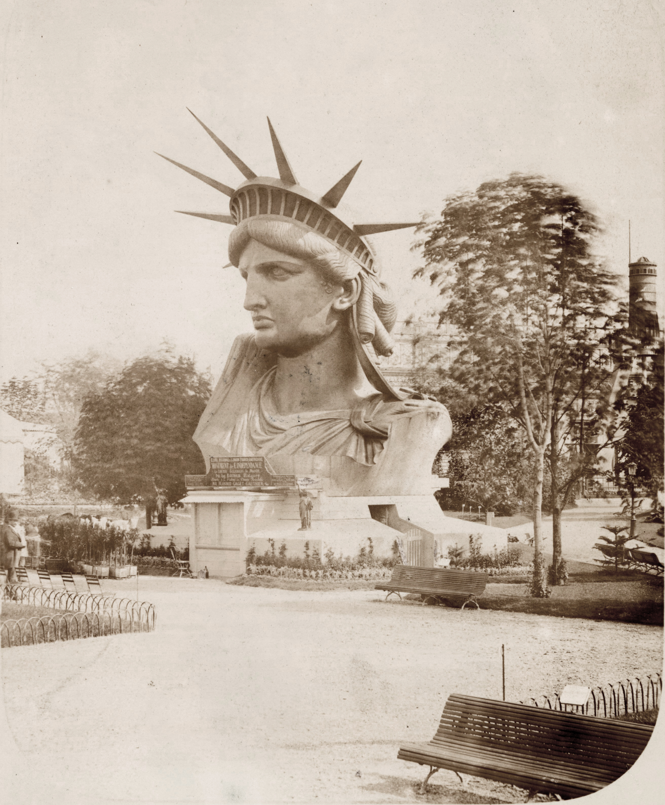 Resultado de imagen de La estatua de la libertad fue construida en Francia