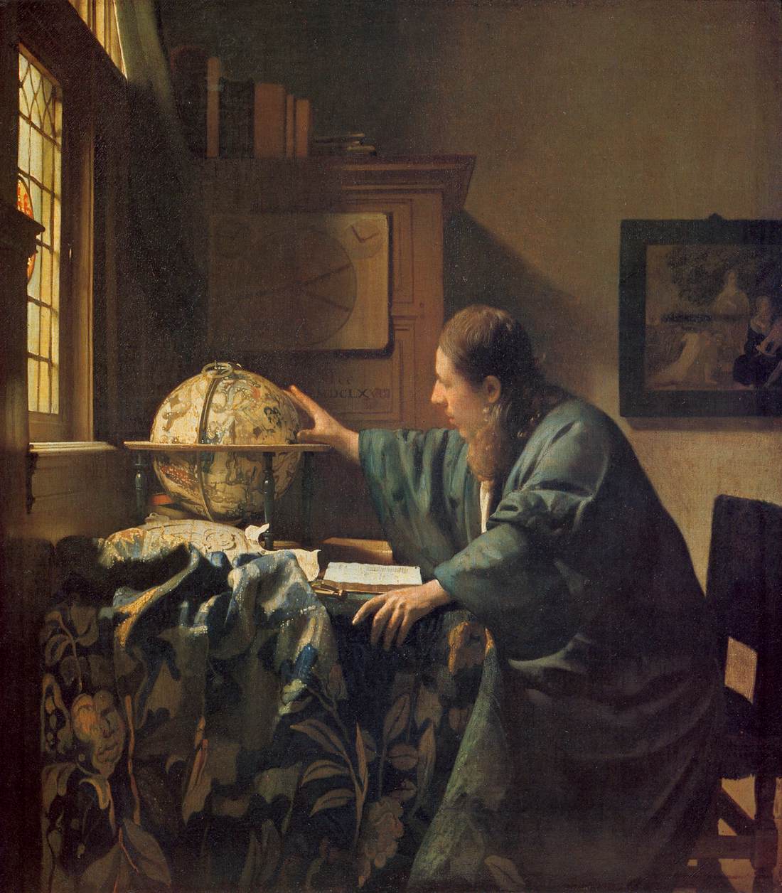 Resultado de imagen de The AstronomerArtist: Johannes Vermeer