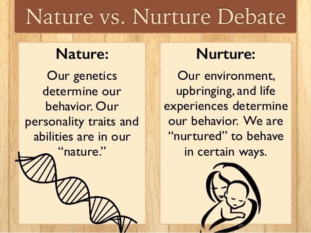 Resultado de imagen de Nature vs Nurture