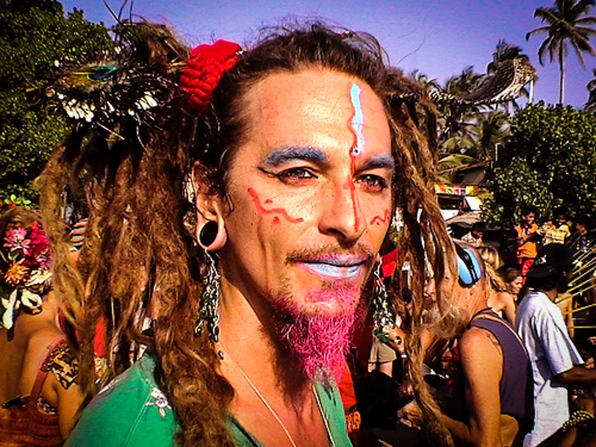 Resultado de imagen para hippie de Goa, India