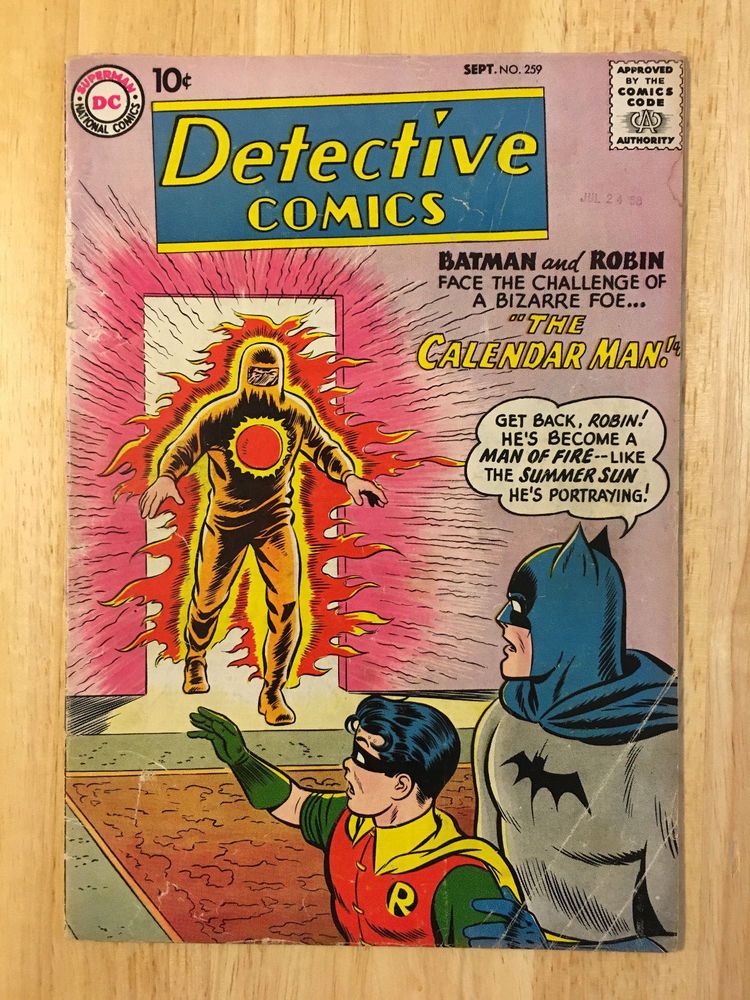 Resultado de imagen para Detective Comics # 259