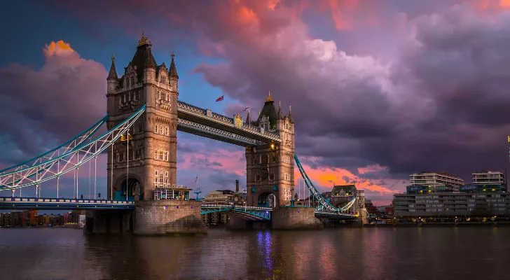 El Tower Bridge de Londres.
