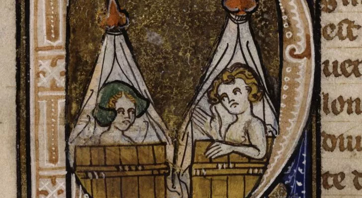 En la Era Medieval rara vez usaban jabón
