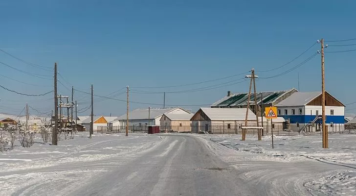 El lugar habitado más frío de la Tierra, Oymyakon, Rusia