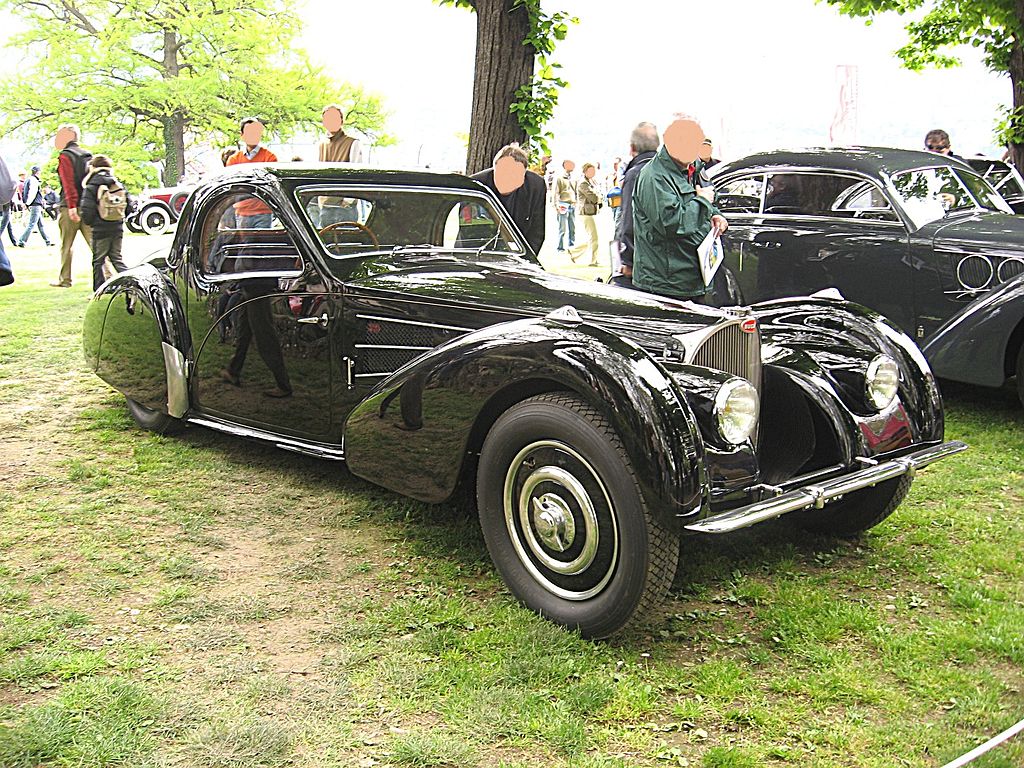 Bugatti Type57-SC-Atalante Vista frontal