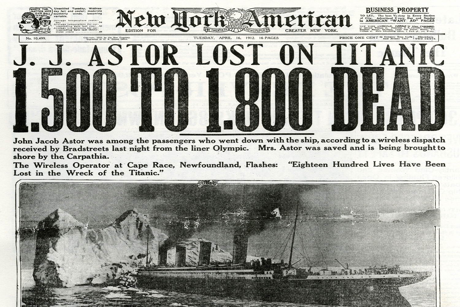 Resultado de imagen de Titanic, 1912 wreck